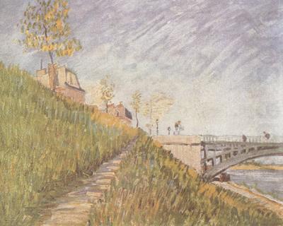 Vincent Van Gogh Banks of the Seine wtih the Pont de Clichy (nn04) china oil painting image